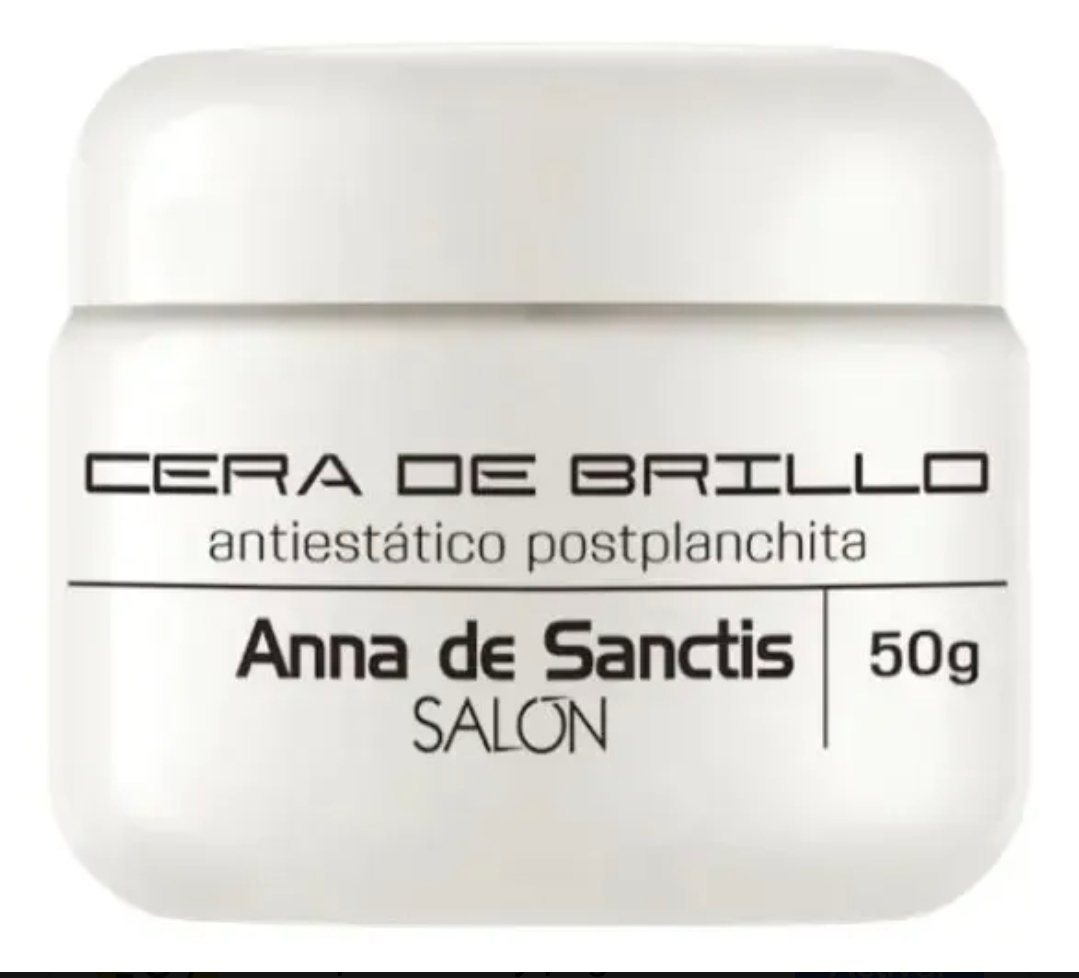Cera De Brillo Antiestático Postplanchita 50g Anna De Sancti