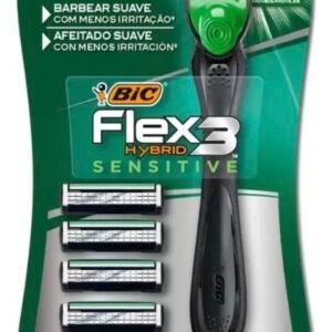 Máquina de afeitar Bic Flex 3 Hybrid Blister 5+1 M.