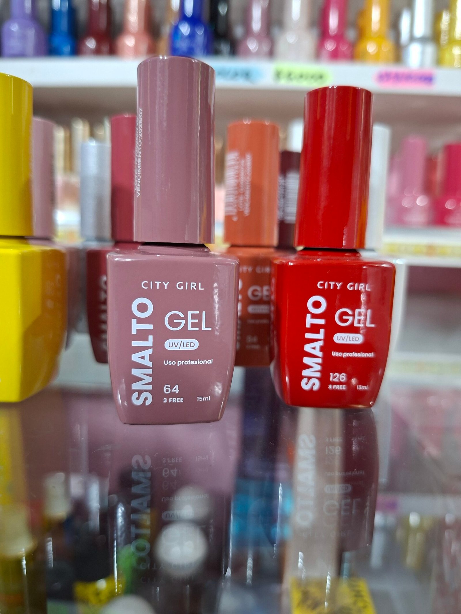 Esmalte smalto gel uv/led city girl 15ml