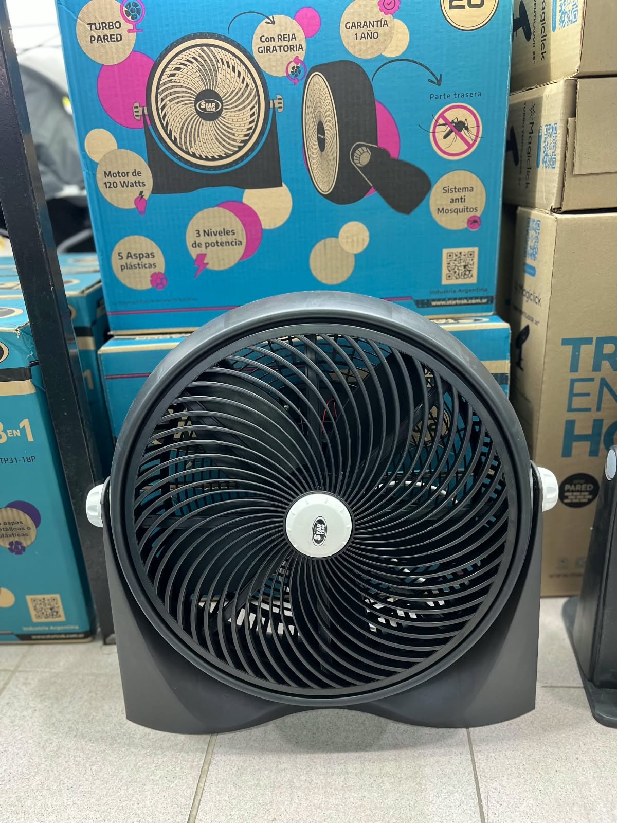 VENTILADOR TURBO PLÁSTICO 20"